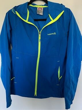 Women’s Avalanche Royal Blue Jacket with Neon Yellow Trim size Small